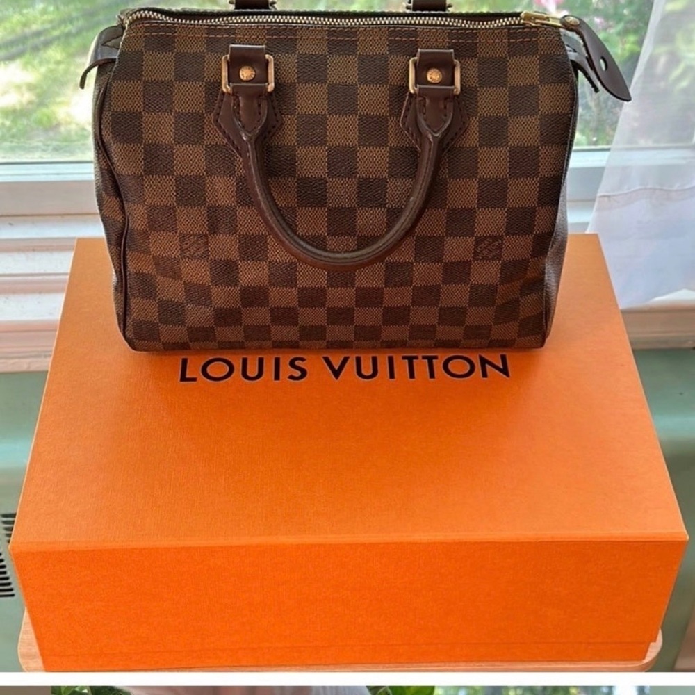 Louis Vuitton Damier Ebene Satchel